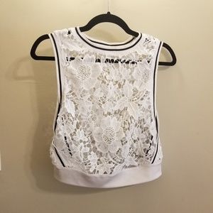Bershka lace top
